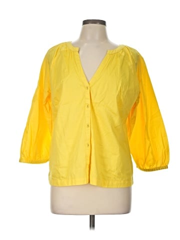 Boston Proper 3/4 Sleeve Blouse (view 1)