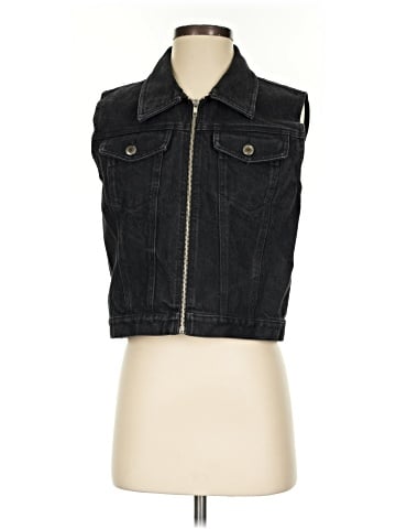 Carole Little Denim Vest (view 1)