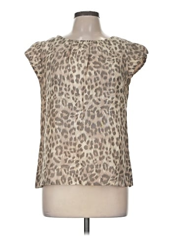 Banana Republic Short Sleeve Silk Top (view 1)
