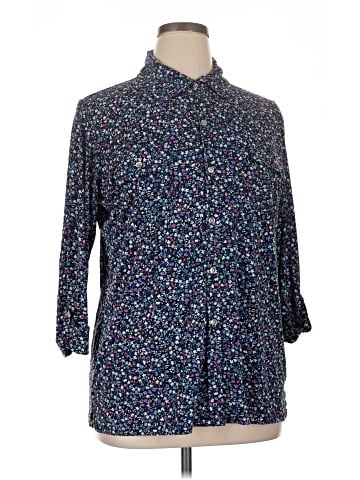 Jones New York Signature 3/4 Sleeve Blouse (view 1)