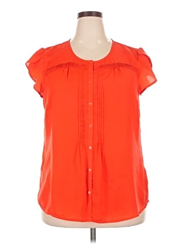 Bass Short Sleeve Blouse (view 1)