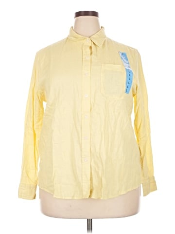 Gap Long Sleeve Button-Down Shirt (view 1)
