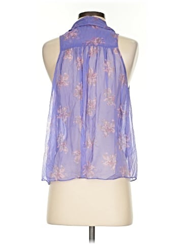 Elizabeth and James Sleeveless Silk Top (view 2)