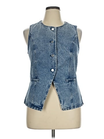 Steve Madden Denim Vest (view 1)