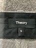 Theory Plaid Gray Wool Pants Size 12 - photo 7
