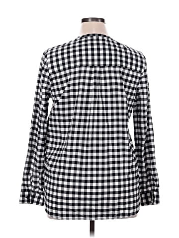 MICHAEL Michael Kors Long Sleeve Blouse (view 2)