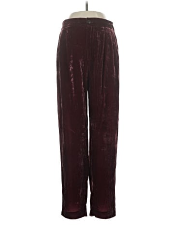 Madewell Velvet Tapered Pleat Pull-On Pants (view 1)