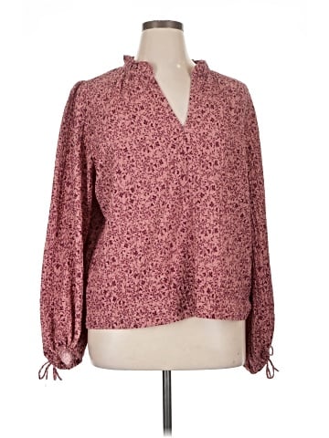 Ann Taylor LOFT Long Sleeve Blouse (view 1)