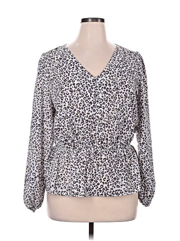 Nine West Long Sleeve Blouse (view 1)