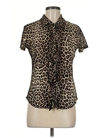 Dana Buchman Short Sleeve Blouse (view 1)