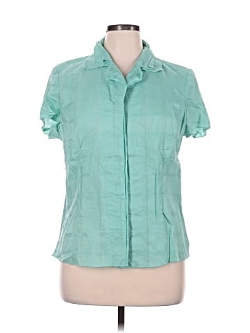 Coldwater Creek Short Sleeve Blouse (view 1)