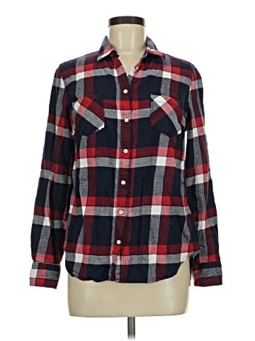 Merona Long Sleeve Button-Down Shirt (view 1)