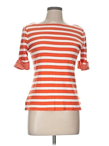 Lauren by Ralph Lauren 3/4 Sleeve T-Shirt (view 1)