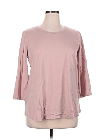 LOGO by Lori Goldstein 3/4 Sleeve T-Shirt (view 1)