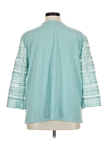 Alfred Dunner 3/4 Sleeve Top (view 2)