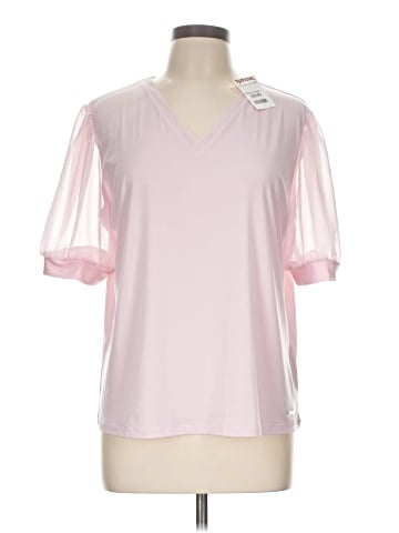 Calvin Klein Short Sleeve Blouse (view 1)