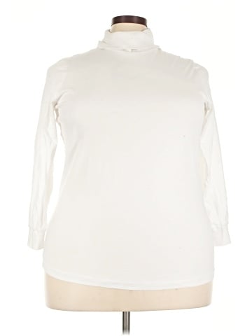 Woman Within Long Sleeve Top (view 1)