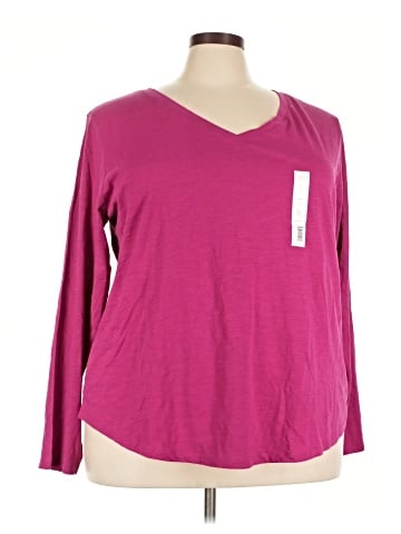 Sonoma Goods for Life 3/4 Sleeve T-Shirt (view 1)