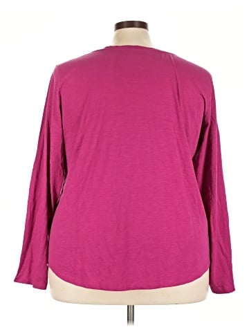 Sonoma Goods for Life 3/4 Sleeve T-Shirt (view 2)