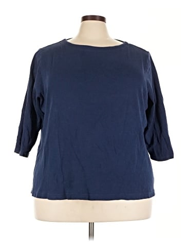Croft & Barrow 3/4 Sleeve T-Shirt (view 1)