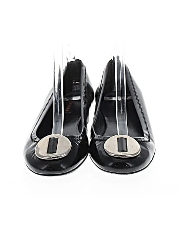 Prada Linea Rossa Patent Leather Flats (view 2)