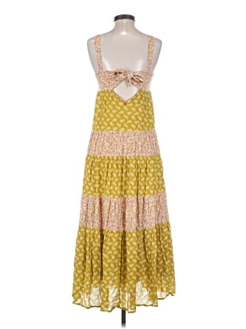 Madewell Print-Mix Tiered Midi Dress in Jaipur Floral (view 2)