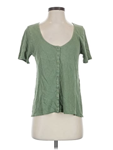 Sézane Short Sleeve Henley (view 1)