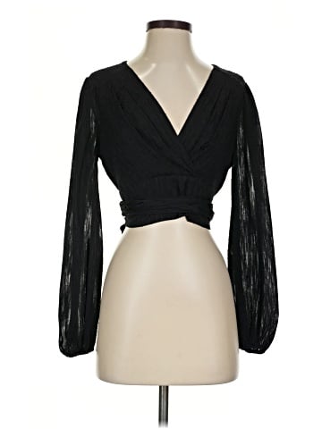 BCBGMAXAZRIA Long Sleeve Blouse (view 1)
