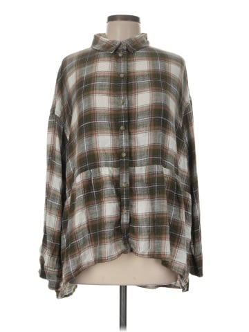 American Eagle Outfitters Long Sleeve Blouse (view 1)