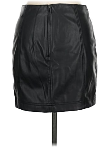 Free People Faux Leather Skirt (view 2)