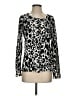 Prima Bella Animal Print Silver Pullover Sweater Size S (estimated) - photo 1