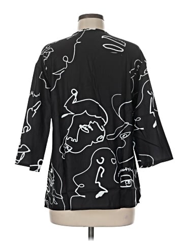 Unbranded 3/4 Sleeve T-Shirt (view 2)