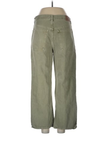 Madewell The Perfect Vintage Wide-Leg Crop Jean in Garment Dye (view 2)