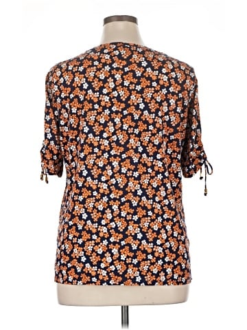 MICHAEL Michael Kors Short Sleeve Blouse (view 2)