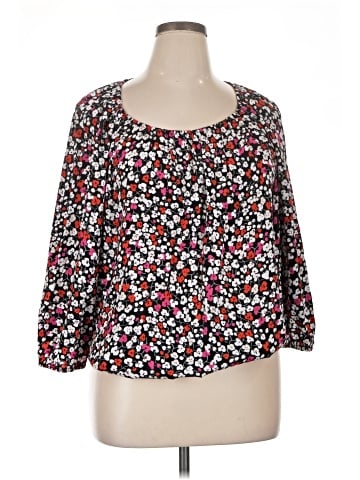 Jones New York Signature 3/4 Sleeve Blouse (view 1)
