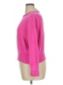 CeCe 100% Cotton Solid Pink Pullover Sweater Size XL - photo 5
