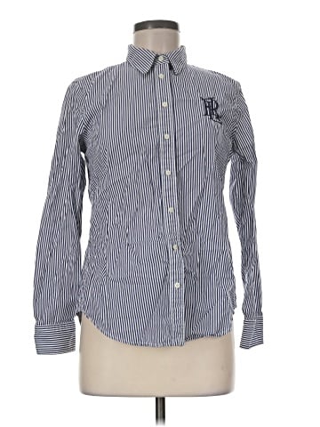 Lauren by Ralph Lauren Long Sleeve Button-Down Shirt (view 1)