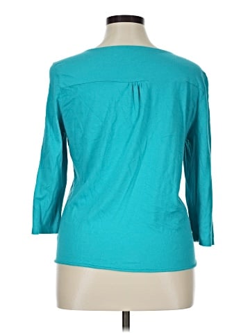 Talbots Outlet 3/4 Sleeve T-Shirt (view 2)