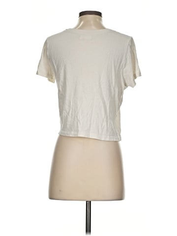 Madewell Softfade Cotton Boxy-Crop Tee (view 2)