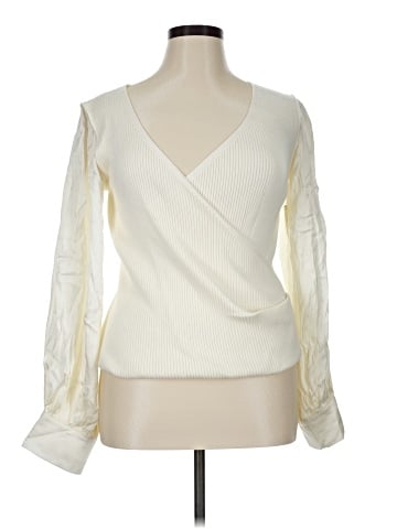 By Anthropologie Long Sleeve Blouse (view 1)