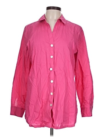 Foxcroft Long Sleeve Button-Down Shirt (view 1)
