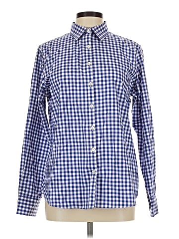 Lands' End Long Sleeve Button-Down Shirt (view 1)