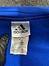 Adidas 100% Polyester Blue Track Jacket Size 6 - photo 3
