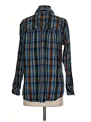 Free People Long Sleeve Button-Down Shirt (view 2)
