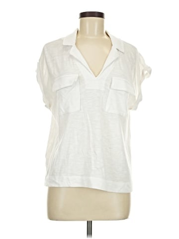 Ann Taylor LOFT Short Sleeve Blouse (view 1)