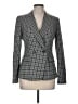 J.Crew Houndstooth Gray Blazer Size 6 - photo 1