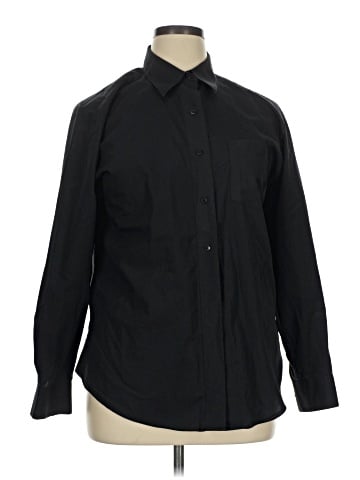 Foxcroft Long Sleeve Button-Down Shirt (view 1)