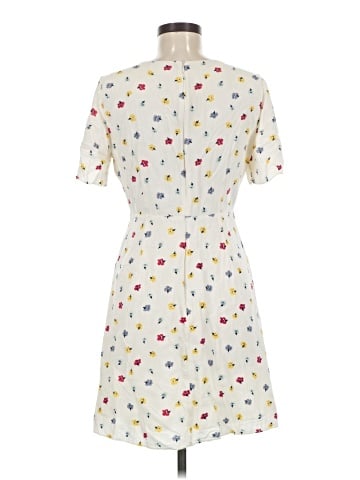 Madewell Orchard Flutter-Sleeve Dress in Confetti Floral (view 2)