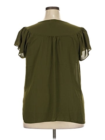 Meri Skye Short Sleeve Blouse (view 2)
