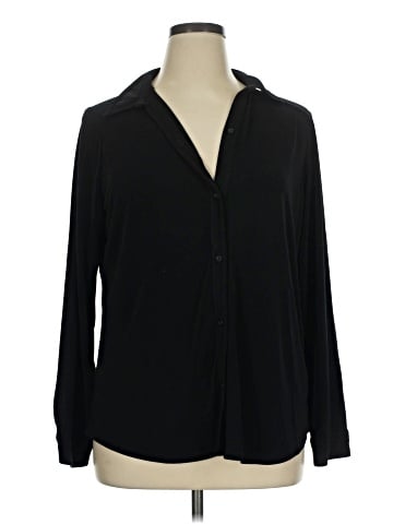 Adrianna Papell Long Sleeve Blouse (view 1)